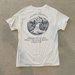 Coors Banquet Shirt, Golden Colorado